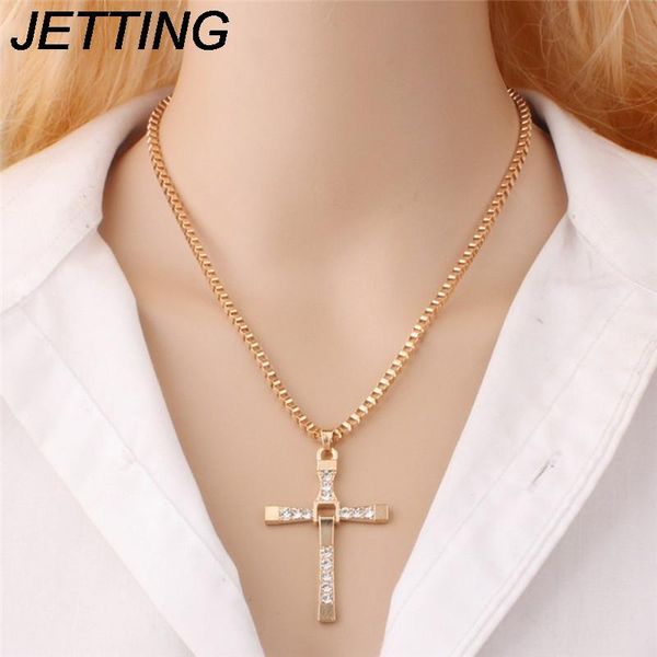 chains 2colors 1pc classic rhinestone pendant sliver gold color cross necklaces choker gifts christmas gift long necklace men jewelry, Silver
chains 2colors 1pc classic rhinestone pendant sliver gold color cross necklaces choker gifts christmas gift long necklace men jewelry, Silver