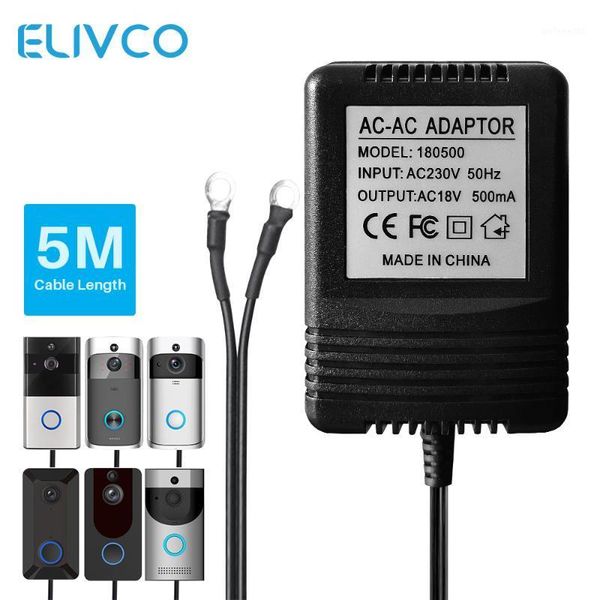 doorbells 18v ac power adapter transformer charger eu uk us 220v-240v for wifi smart video doorbell camera intercom door bell ring1
doorbells 18v ac power adapter transformer charger eu uk us 220v-240v for wifi smart video doorbell camera intercom door bell ring1