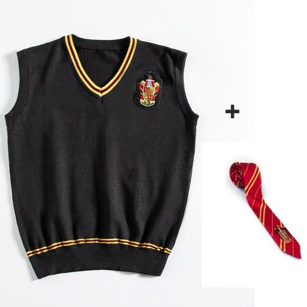 scarves sweater cosplay with tie waistcoat all-match daily clothes potter a002, Blue;gray
scarves sweater cosplay with tie waistcoat all-match daily clothes potter a002, Blue;gray