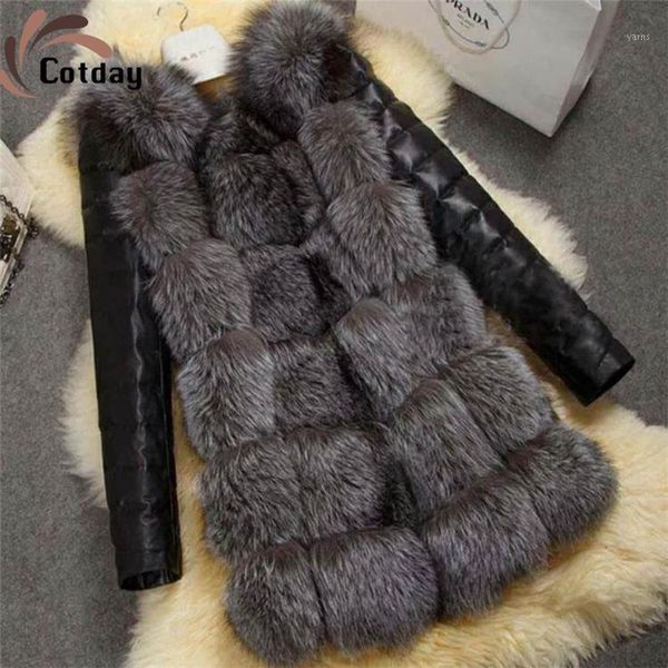 cotday thick long sleeve office lady slim imitation fur coat overcoat leather jackets women clothing 2021 winter black warm coat1
cotday thick long sleeve office lady slim imitation fur coat overcoat leather jackets women clothing 2021 winter black warm coat1