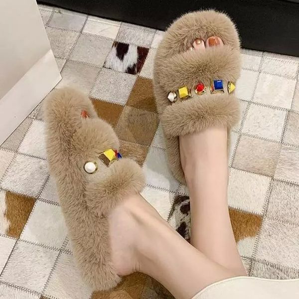 autumn winter women house slippers faux fur fashion warm shoes woman slip on flats lady slides soft rivet home furry floor shoes #pk7h, Black
autumn winter women house slippers faux fur fashion warm shoes woman slip on flats lady slides soft rivet home furry floor shoes #pk7h, Black