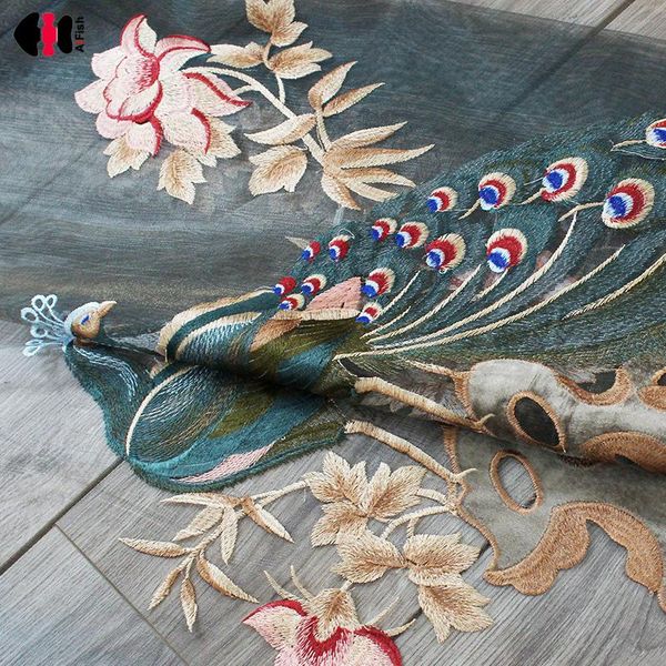curtain & drapes chinese classical peacock phoenix embroidered voile for bedroom wedding french window treatment m042c
curtain & drapes chinese classical peacock phoenix embroidered voile for bedroom wedding french window treatment m042c