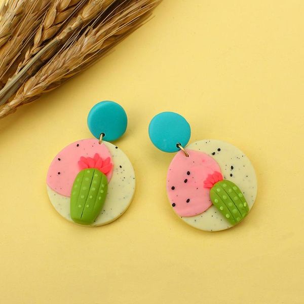 AENSOA Cute Cactus Clay Drop Earrings for Women Unique Dangle Earrings Unusual Pendant 2021 Trendy Party Jewelry, Silver
AENSOA Cute Cactus Clay Drop Earrings for Women Unique Dangle Earrings Unusual Pendant 2021 Trendy Party Jewelry, Silver