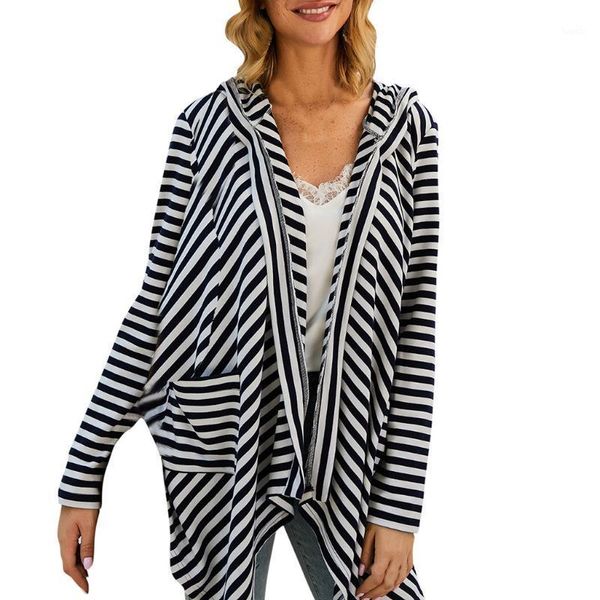 chamsgend autumn warm stripe coat women fashion long knit coat long sleeve casual loose sweater hooded cardigan jacket 10281, Black
chamsgend autumn warm stripe coat women fashion long knit coat long sleeve casual loose sweater hooded cardigan jacket 10281, Black