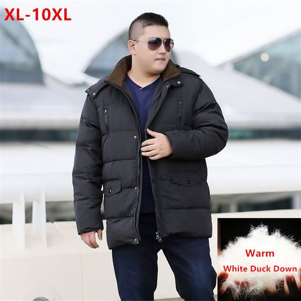 winter 90% white down jacket men sytle coat hooded warm plus size 5xl 6xl 7xl 8xl 9xl 10xl oversize thick male clothes parka q1209, Black
winter 90% white down jacket men sytle coat hooded warm plus size 5xl 6xl 7xl 8xl 9xl 10xl oversize thick male clothes parka q1209, Black