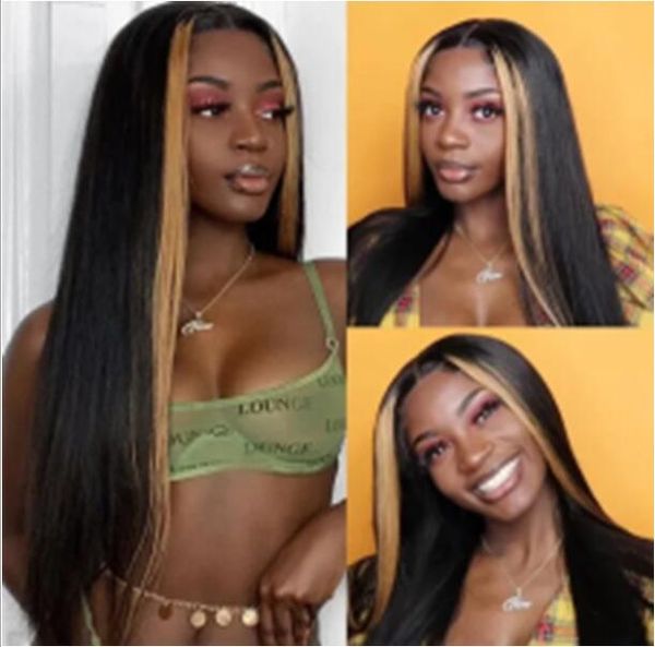 europe and the united states the new female temperament of black long straight hair dyed yellow gradient straight hair
europe and the united states the new female temperament of black long straight hair dyed yellow gradient straight hair