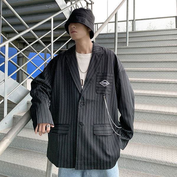 2021 male spring and winter thin new suit clothing viq7, White;black
