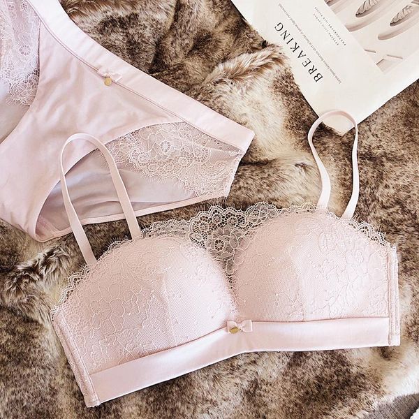 white lace tube bras anti-glare half cup bra set thin gathered adjustment underwear female bow wedding dress lingerie, Red;black
white lace tube bras anti-glare half cup bra set thin gathered adjustment underwear female bow wedding dress lingerie, Red;black