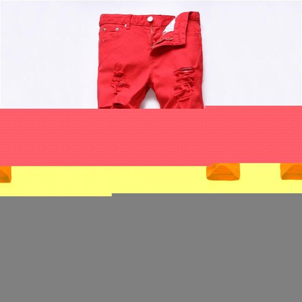 2020 red white black ripped denim pant knee hole zipper biker jeans men slim skinny destroyed torn jean pants jeans1, Blue
2020 red white black ripped denim pant knee hole zipper biker jeans men slim skinny destroyed torn jean pants jeans1, Blue