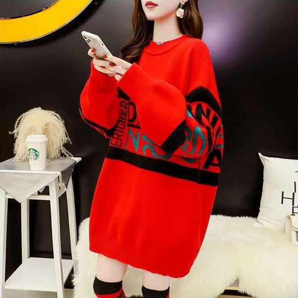 new fashion women's sweater designer sweater o-neck printing ladies large size loose knitted sweater ladies winter pullover knitwear, White;black
new fashion women's sweater designer sweater o-neck printing ladies large size loose knitted sweater ladies winter pullover knitwear, White;black