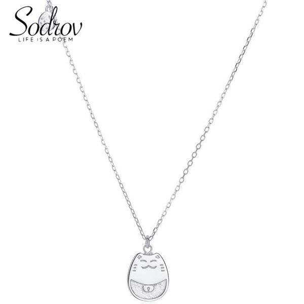 chains sodrov 925 sterling silver necklace pendant for women cute lucky cat jewelry
chains sodrov 925 sterling silver necklace pendant for women cute lucky cat jewelry