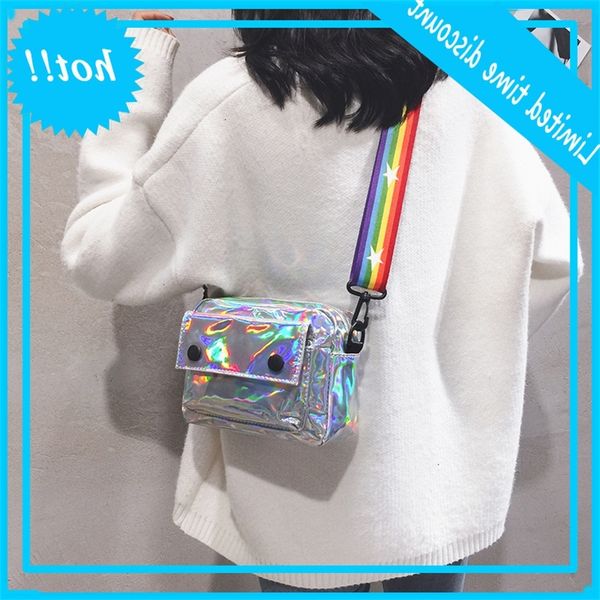 2020 new fashion korean temperament laser one shoulder messenger women's personality small square bag
2020 new fashion korean temperament laser one shoulder messenger women's personality small square bag