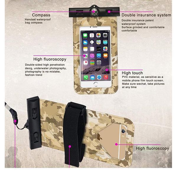 ipx8 waterproof case for phone pouch case swimming bag with compass arm band underwater diving phone touch dry bag ca qylbmf
ipx8 waterproof case for phone pouch case swimming bag with compass arm band underwater diving phone touch dry bag ca qylbmf