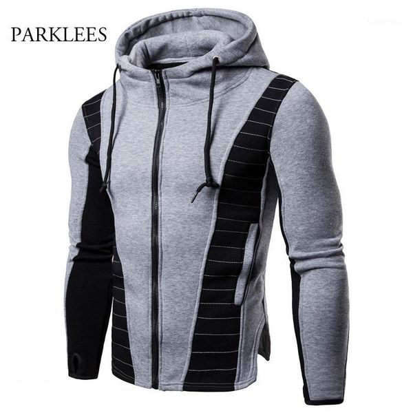 men's hoodies & sweatshirts glove sleeve zipper hoodie men autumn winter irregular hem casual patchwork sweatshirt mens slim fit stripe, Black
men's hoodies & sweatshirts glove sleeve zipper hoodie men autumn winter irregular hem casual patchwork sweatshirt mens slim fit stripe, Black