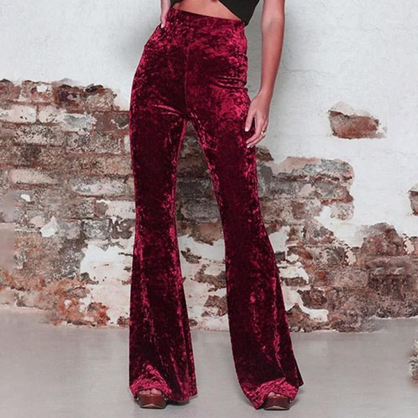 womens high waist gold velvet bell bottom solid wine red vintage flare long pant ladies stretch wide leg pants trousers1, Black;white
womens high waist gold velvet bell bottom solid wine red vintage flare long pant ladies stretch wide leg pants trousers1, Black;white
