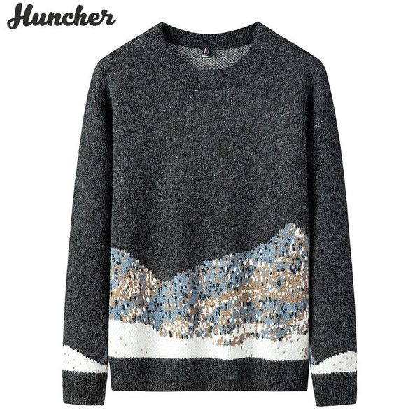 men's sweaters huncher mens knitted sweater male 2021 winter casual patckwork pullover jumper men korean fashion black for, White;black
men's sweaters huncher mens knitted sweater male 2021 winter casual patckwork pullover jumper men korean fashion black for, White;black