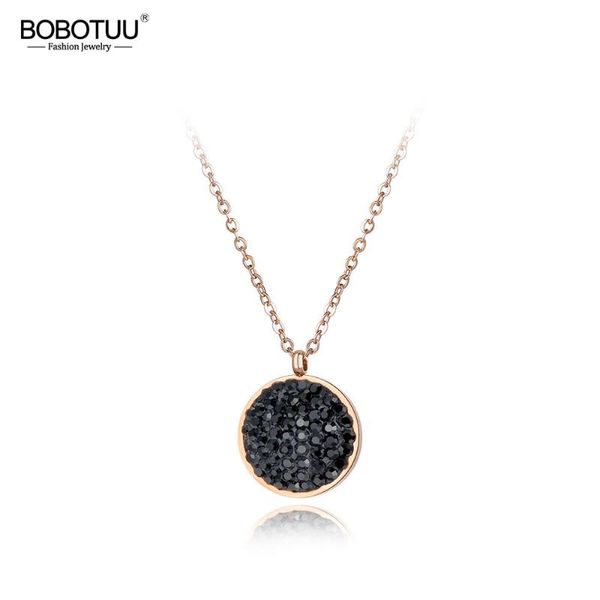 pendant necklaces bobotuu luxury stainless steel wedding necklace jewelry classic pave setting rhinestone circle choker for women bn18050, Silver
pendant necklaces bobotuu luxury stainless steel wedding necklace jewelry classic pave setting rhinestone circle choker for women bn18050, Silver
