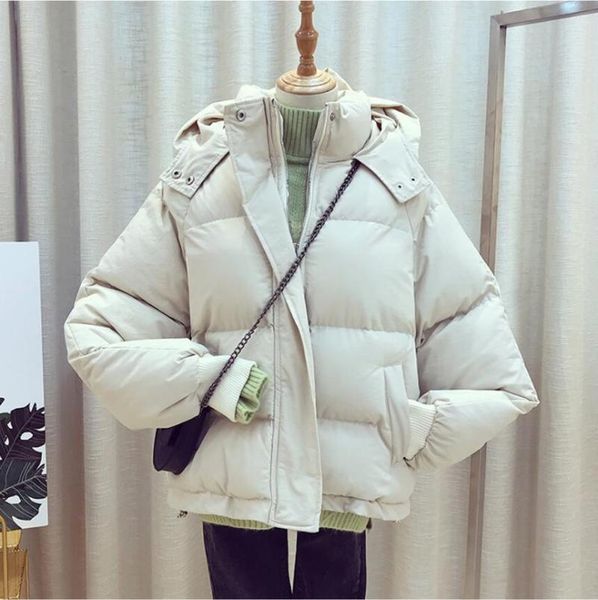 womens down cotton jacket parka casual autumn winter hooded loose bread jacket outwear s277, Black
womens down cotton jacket parka casual autumn winter hooded loose bread jacket outwear s277, Black