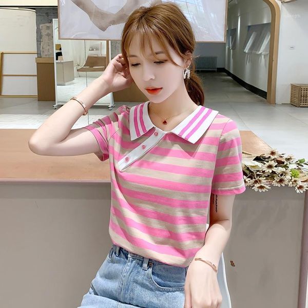 95% cotton t shirt woman summer fashion irregular women shirts 2020 o neck short sleeve shirt korean style loose woman t-shirt1, White
95% cotton t shirt woman summer fashion irregular women shirts 2020 o neck short sleeve shirt korean style loose woman t-shirt1, White