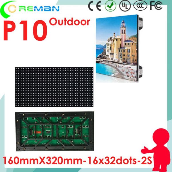 hipping outdoor p10 smd led display module 16x32 32x16 160x320 320x160 1/2 scan high brightenss , led matrix rgb p10mm
hipping outdoor p10 smd led display module 16x32 32x16 160x320 320x160 1/2 scan high brightenss , led matrix rgb p10mm