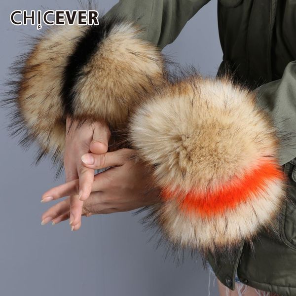 chicever autumn winter faux fur gloves for women sleeves mitts hit colors striped gloves female clothes accessories fashion tide 201021, Blue;gray
chicever autumn winter faux fur gloves for women sleeves mitts hit colors striped gloves female clothes accessories fashion tide 201021, Blue;gray