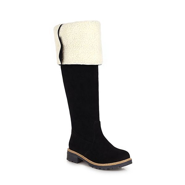women over-the-knee plus size leather fosco+ short russian stuffed lining warm winter snow thigh high boots 8c1n, Black
women over-the-knee plus size leather fosco+ short russian stuffed lining warm winter snow thigh high boots 8c1n, Black