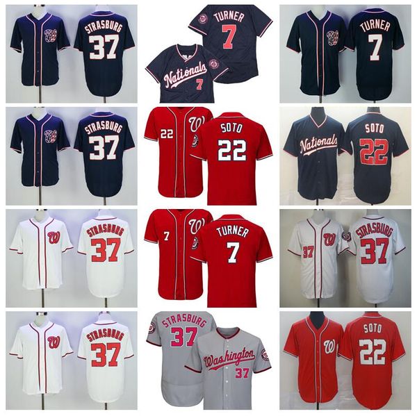 2018 style baseball 7 trea turner jersey 22 juan soto 37 stephen strasburg cool base red white grey navy blue stitched discount cheap, Blue;black
2018 style baseball 7 trea turner jersey 22 juan soto 37 stephen strasburg cool base red white grey navy blue stitched discount cheap, Blue;black