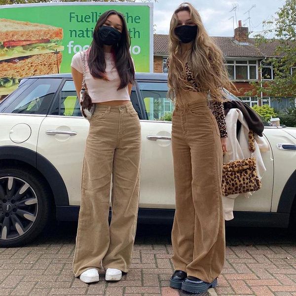 vintage oversized corduroy baggy pants women harajuku y2k brown wide leg pant streetwear high waist loose comfortable jeans, Black;white
vintage oversized corduroy baggy pants women harajuku y2k brown wide leg pant streetwear high waist loose comfortable jeans, Black;white
