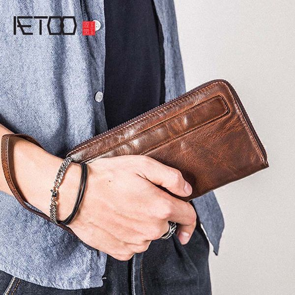 hbp aetoo handmade retro men's wallet women's long zipper sheepskin vintage men's cell phone handbag vintage wallet, Red;black
hbp aetoo handmade retro men's wallet women's long zipper sheepskin vintage men's cell phone handbag vintage wallet, Red;black