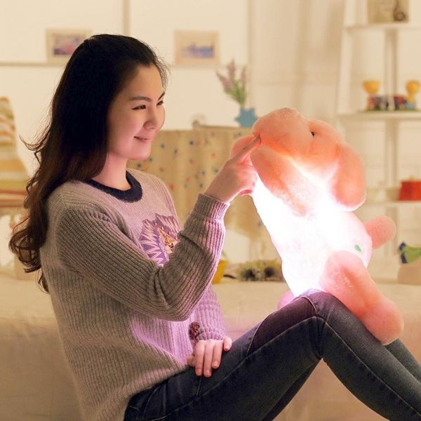 2016 new 50 cm colorful luminous teddy dog led light plush pillow cushion kids toys stuffed animal doll birthday gift wmtorh
2016 new 50 cm colorful luminous teddy dog led light plush pillow cushion kids toys stuffed animal doll birthday gift wmtorh