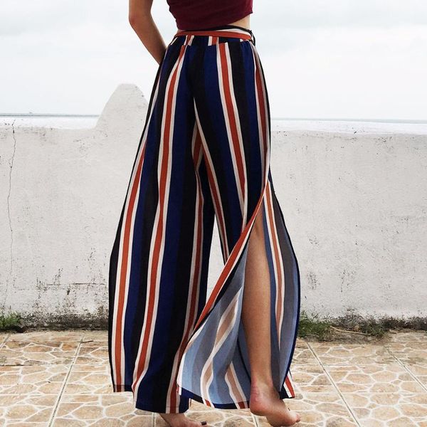 летняя высокая талия boho шифон широкие брюки для ног женщины сексуальная сплит полосатый пляж лодыжка длина брюки повседневная длинные брюк, Black;white
летняя высокая талия boho шифон широкие брюки для ног женщины сексуальная сплит полосатый пляж лодыжка длина брюки повседневная длинные брюк, Black;white
