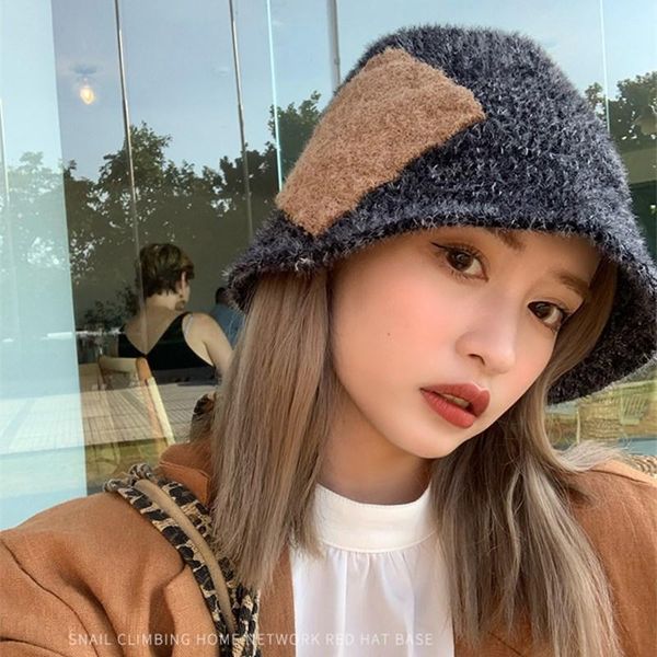 wide brim hats personality minority design imitation mink fisherman hat deep warm soft bucket street autumn winter sun shade cap patch, Blue;gray
wide brim hats personality minority design imitation mink fisherman hat deep warm soft bucket street autumn winter sun shade cap patch, Blue;gray