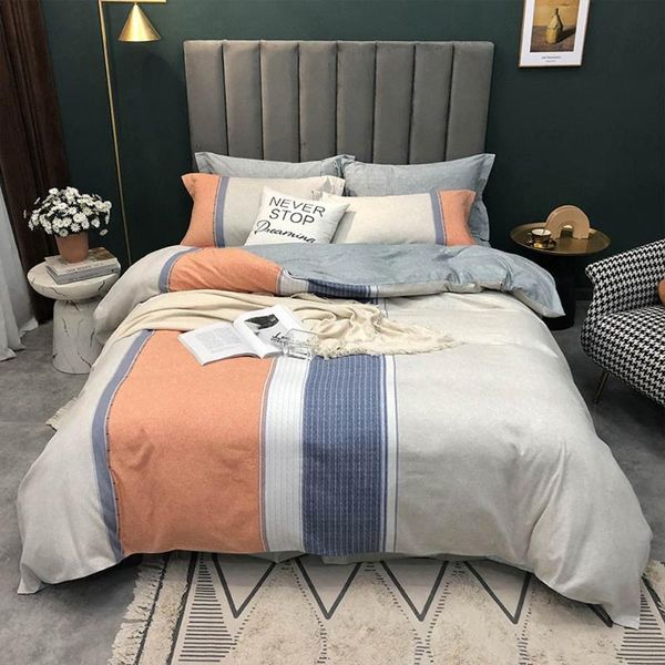 bedding sets svetanya preppy nordic stripes sanding cotton set printed thick linens fitted sheet pillowcase duvet cover
bedding sets svetanya preppy nordic stripes sanding cotton set printed thick linens fitted sheet pillowcase duvet cover