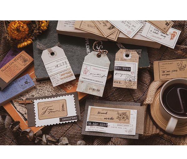 2021 newmemo pads of mo jing, plant notes series, retro art handbook, message material, decorative backing paper
2021 newmemo pads of mo jing, plant notes series, retro art handbook, message material, decorative backing paper