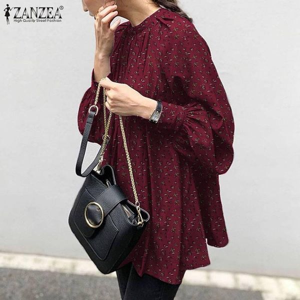 plus size fashion printed shirts women's spring blouse zanzea 2020 casual lantern sleeve blusas female button tunic chemise, White
plus size fashion printed shirts women's spring blouse zanzea 2020 casual lantern sleeve blusas female button tunic chemise, White