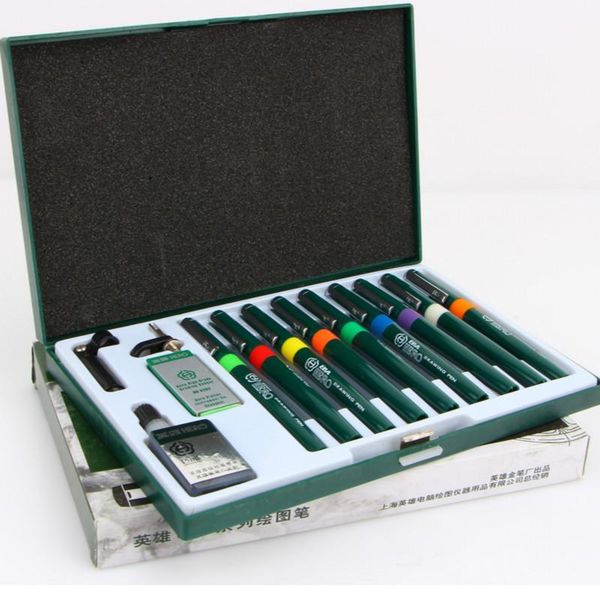 hero fiber pen set technical pens architectural design drawing repeated filling ink pen painting drawing supplies1, Black;red
hero fiber pen set technical pens architectural design drawing repeated filling ink pen painting drawing supplies1, Black;red