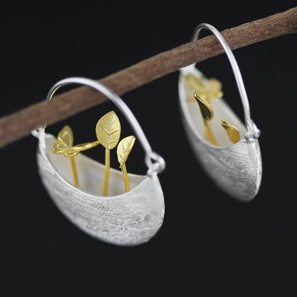 hoop & huggie cmajor designer 925 sterling silver brushed gold plated butterfly buds earrings women girls original fine jewelry wholesale, Golden;silver
hoop & huggie cmajor designer 925 sterling silver brushed gold plated butterfly buds earrings women girls original fine jewelry wholesale, Golden;silver