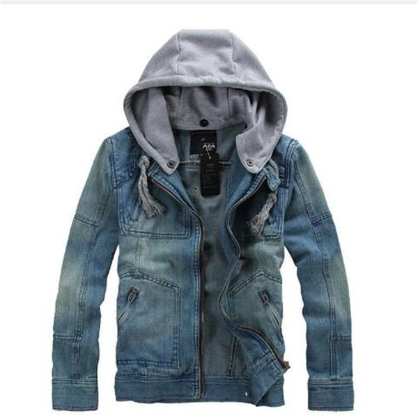 men's jackets m-5xl denim jacket men hooded sportswear outdoors casual fashion jeans hoodies cowboy mans and coat, Black;brown
men's jackets m-5xl denim jacket men hooded sportswear outdoors casual fashion jeans hoodies cowboy mans and coat, Black;brown