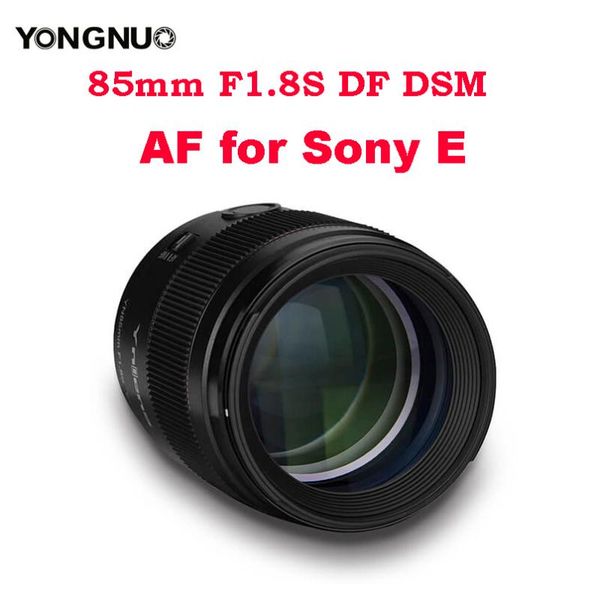 yongnuo yn 85mm yn85mm f1.8s df dsm af mf focus mode for sony e mount large aperture camera lens len a7ii a6600 a6500 a9 a7rii
yongnuo yn 85mm yn85mm f1.8s df dsm af mf focus mode for sony e mount large aperture camera lens len a7ii a6600 a6500 a9 a7rii