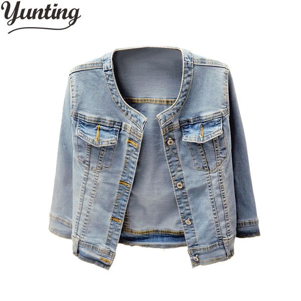 women denim jacket coat jean casual female basic coat slim windbreaker pockets vintage autumn slim lady outwear 201017, Black;brown
women denim jacket coat jean casual female basic coat slim windbreaker pockets vintage autumn slim lady outwear 201017, Black;brown