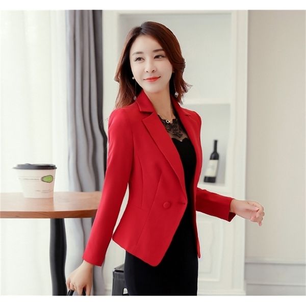 new arrival office workwear business suit slim fit small blazer and jacket lj201214, White;black
new arrival office workwear business suit slim fit small blazer and jacket lj201214, White;black