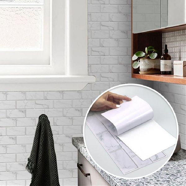 original design waterproof pvc 30x15cm warm marble peel&stick wall and tile sticker for bathroom and kitchen's decors
original design waterproof pvc 30x15cm warm marble peel&stick wall and tile sticker for bathroom and kitchen's decors