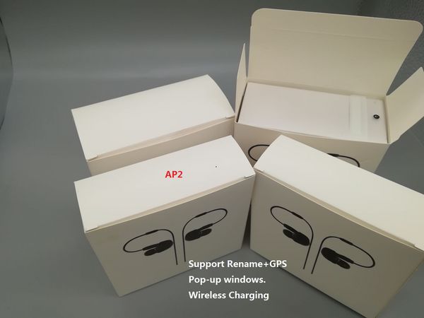 10pcs air ap2 ap3 pro renamed headset 3nd generation wireless charging bluetooth earphones gps positioning with valid serial number
10pcs air ap2 ap3 pro renamed headset 3nd generation wireless charging bluetooth earphones gps positioning with valid serial number