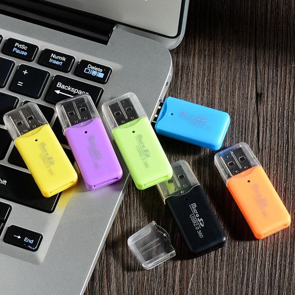 высокое качество mini usb 2.0 card reader для карт micro sd card tf plug адаптер и играть планшетный компьютер pc красочный
высокое качество mini usb 2.0 card reader для карт micro sd card tf plug адаптер и играть планшетный компьютер pc красочный