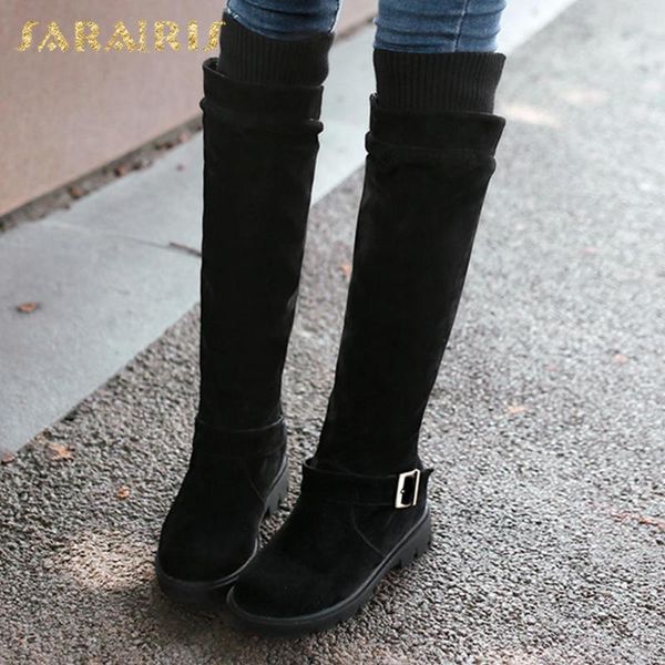 boots sarairis 2021 leiusre buckle ins shoes ladies thick heels concise elastic band knee high boot woman, Black
boots sarairis 2021 leiusre buckle ins shoes ladies thick heels concise elastic band knee high boot woman, Black
