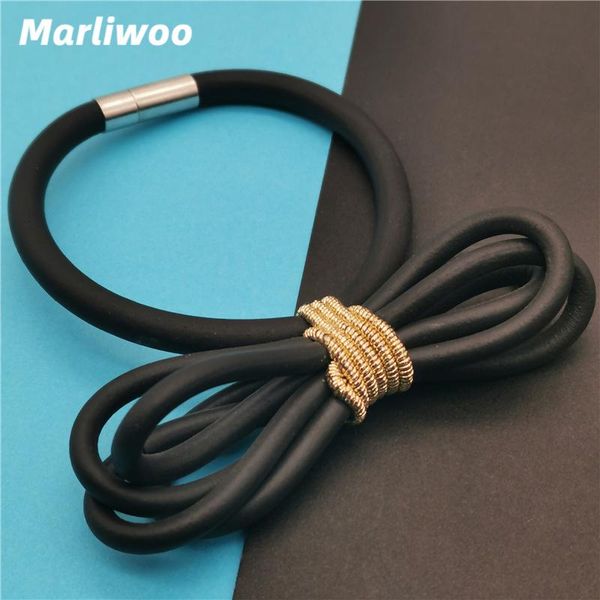 bangle marliwoo handmade rubber bracelets female fashion accessories designer charm bracelet boho black chains women gift jewelry
bangle marliwoo handmade rubber bracelets female fashion accessories designer charm bracelet boho black chains women gift jewelry
