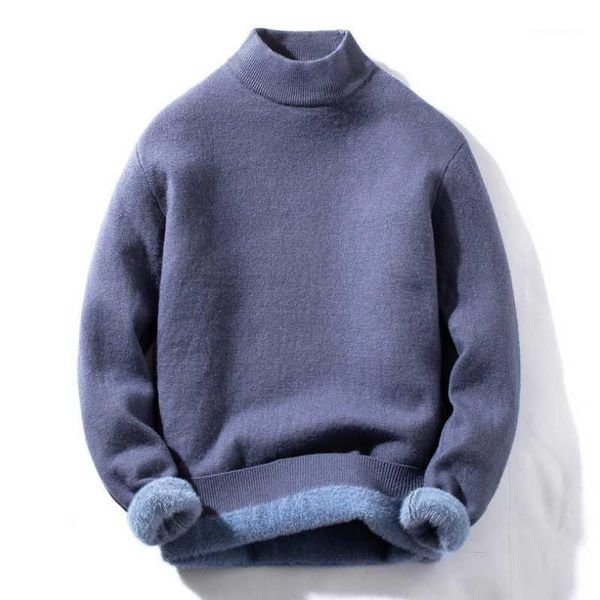 men's sweaters men's autumn and winter fashion quality high-neck knitted warm-knit solid color plus velvet all-match basic sweater, White;black
men's sweaters men's autumn and winter fashion quality high-neck knitted warm-knit solid color plus velvet all-match basic sweater, White;black