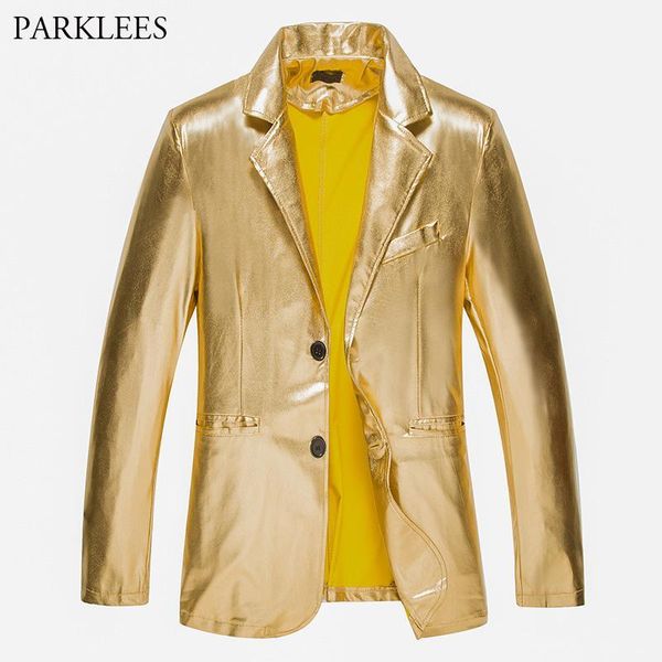 shiny gold coated metallic blazer jacket 2020 autumn new single breasted two button suit blazer men nightclub stage costumes xxl1, White;black
shiny gold coated metallic blazer jacket 2020 autumn new single breasted two button suit blazer men nightclub stage costumes xxl1, White;black