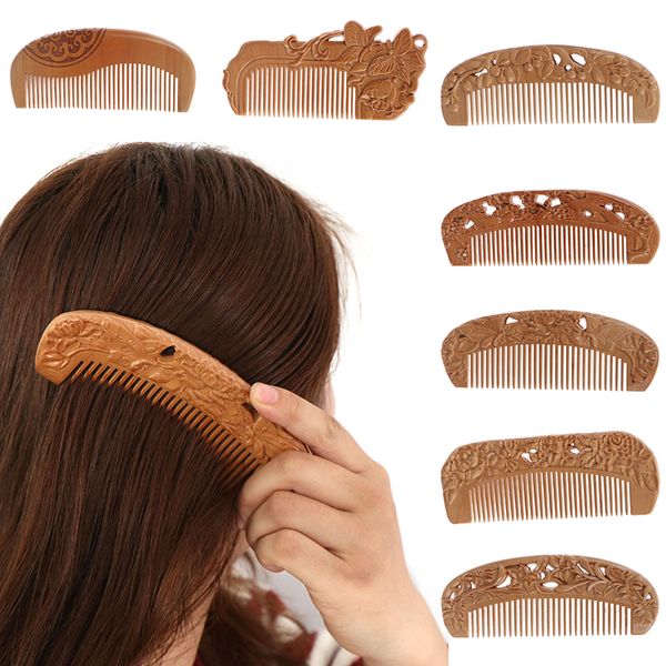 7 style natural peach wood comb healthy no-static massage hair wooden health care new design
7 style natural peach wood comb healthy no-static massage hair wooden health care new design