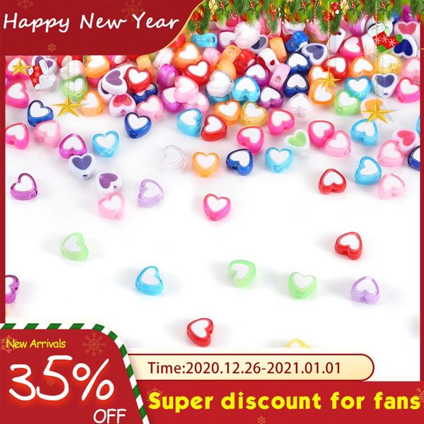 50pcs love heart acrylic bead loose spacer beads for diy bracelet necklace jewelry making needlework accessories h jllntm, Silver
50pcs love heart acrylic bead loose spacer beads for diy bracelet necklace jewelry making needlework accessories h jllntm, Silver